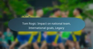 Tom Rogic: Impact on national team, International goals, Legacy